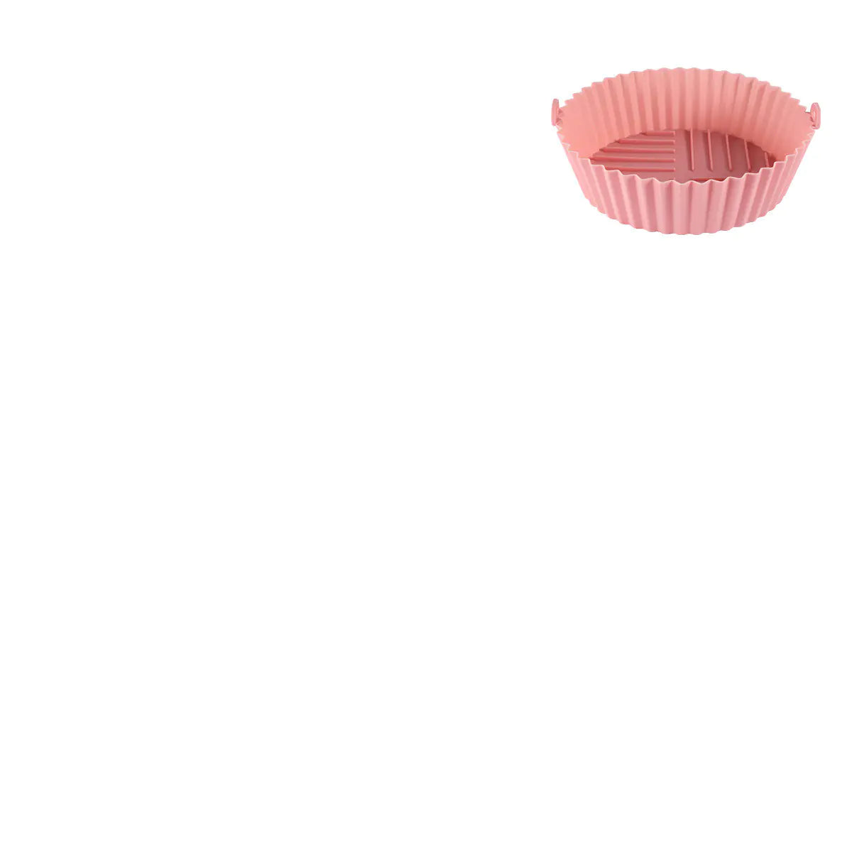 Edible Silicone Round Air Fryer Tray